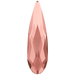 Serinity Flat Back Crystals Non Hotfix Raindrop (2304) Blush Rose - Bluestreak Crystals