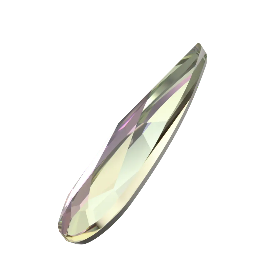Serinity Flat Back Crystals Non Hotfix Raindrop (2304) Crystal Vitrail Light - Bluestreak Crystals