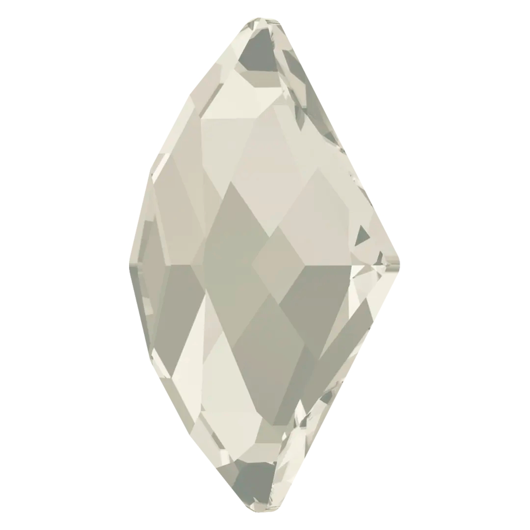 Serinity Flat Back Crystals Non Hotfix Rhombus (2709) Crystal Silver Shade - Bluestreak Crystals