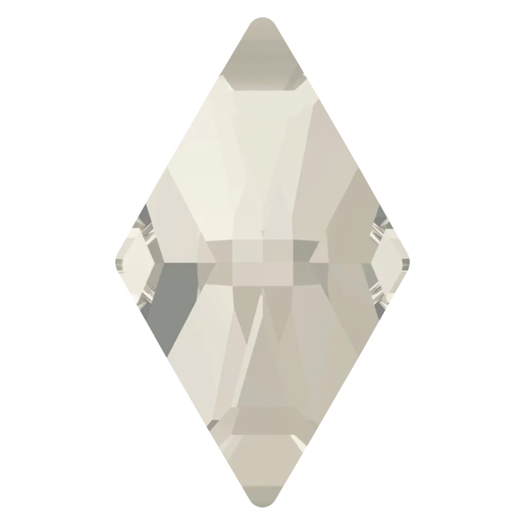 Serinity Flat Back Crystals Non Hotfix Rhombus (2709) Crystal Silver Shade - Bluestreak Crystals