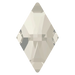 Serinity Flat Back Crystals Non Hotfix Rhombus (2709) Crystal Silver Shade - Bluestreak Crystals