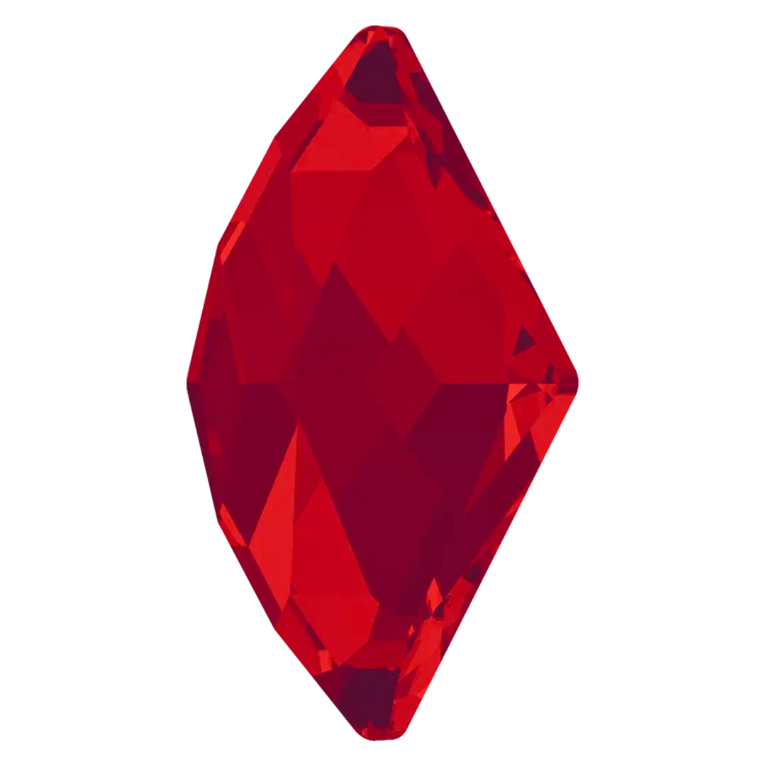 Serinity Flat Back Crystals Non Hotfix Rhombus (2709) Light Siam - Bluestreak Crystals