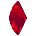 Serinity Flat Back Crystals Non Hotfix Rhombus (2709) Light Siam - Bluestreak Crystals