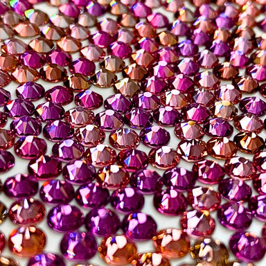 Serinity Flat Back Crystals Non Hotfix Rose Collection - Bluestreak Crystals