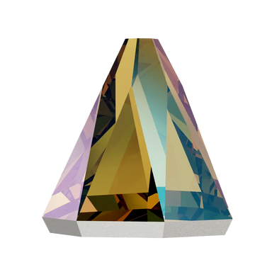 Serinity Flat Back Crystals Non Hotfix Round Spike (2019) Black Diamond Shimmer - Bluestreak Crystals