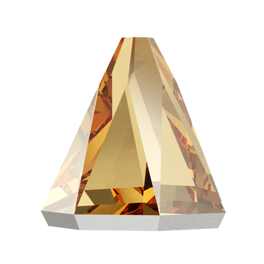 Serinity Flat Back Crystals Non Hotfix Round Spike (2019) Crystal Golden Shadow - Bluestreak Crystals