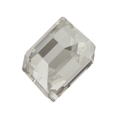 Serinity Flat Back Crystals Non Hotfix Small Hexagon (2777) Crystal Silver Shade - Bluestreak Crystals