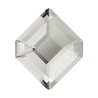Serinity Flat Back Crystals Non Hotfix Small Hexagon (2777) Crystal Silver Shade - Bluestreak Crystals
