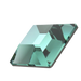 Serinity Flat Back Crystals Non Hotfix Square (2400) Caribbean Green - Bluestreak Crystals