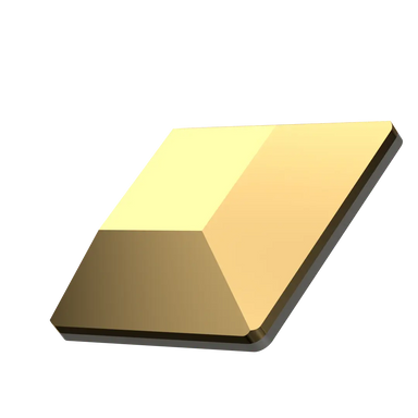 Serinity Flat Back Crystals Non Hotfix Square (2400) Crystal Aurum - Bluestreak Crystals