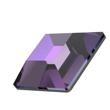 Serinity Flat Back Crystals Non Hotfix Square (2400) Crystal Heliotrope - Bluestreak Crystals