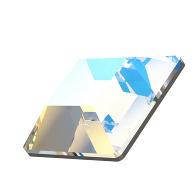 Serinity Flat Back Crystals Non Hotfix Square (2400) Crystal Shimmer - Bluestreak Crystals