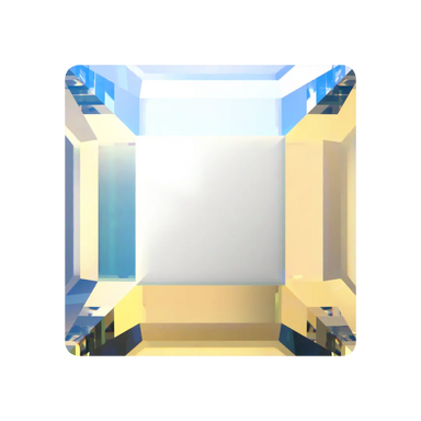 Serinity Flat Back Crystals Non Hotfix Square (2400) Crystal Shimmer - Bluestreak Crystals
