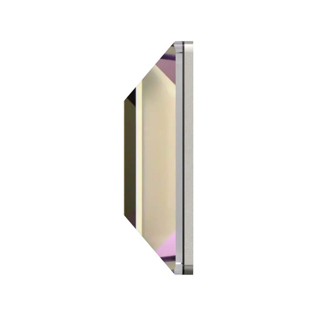 Serinity Flat Back Crystals Non Hotfix Square (2400) Crystal Vitrail Light - Bluestreak Crystals