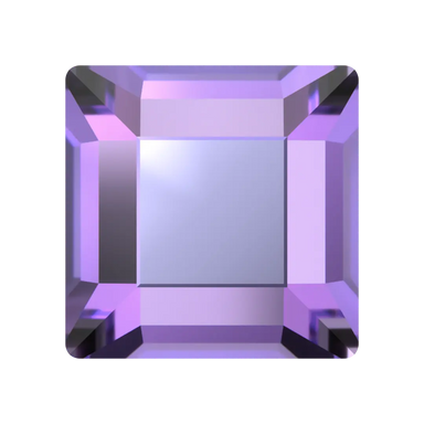 Serinity Flat Back Crystals Non Hotfix Square (2400) Crystal Vitrail Light - Bluestreak Crystals