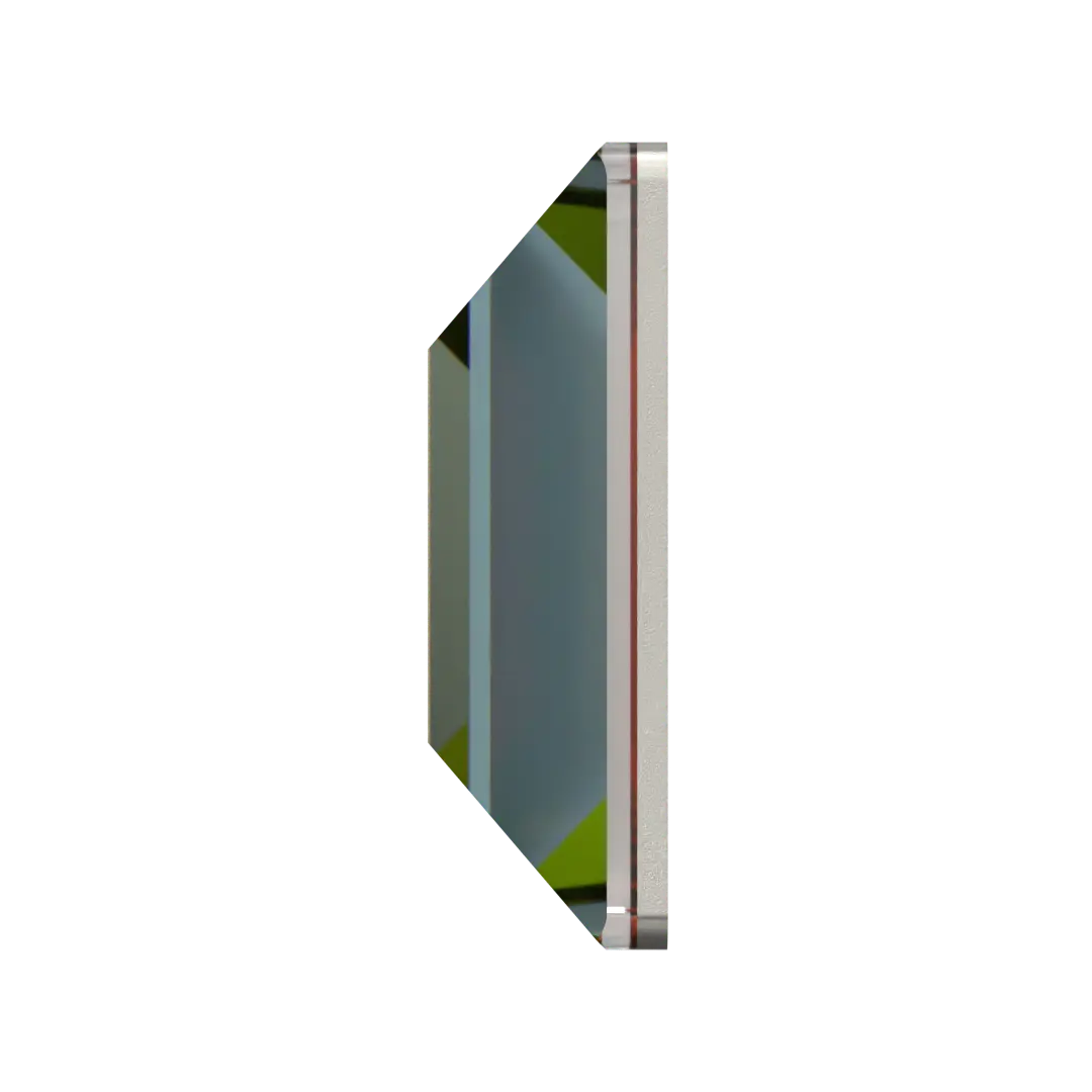 Serinity Flat Back Crystals Non Hotfix Square (2400) Crystal Vitrail Medium - Bluestreak Crystals