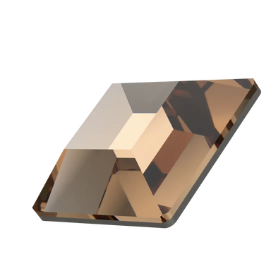 Serinity Flat Back Crystals Non Hotfix Square (2400) Light Smoked Topaz - Bluestreak Crystals