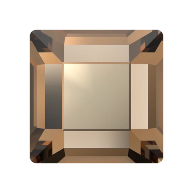 Serinity Flat Back Crystals Non Hotfix Square (2400) Light Smoked Topaz - Bluestreak Crystals