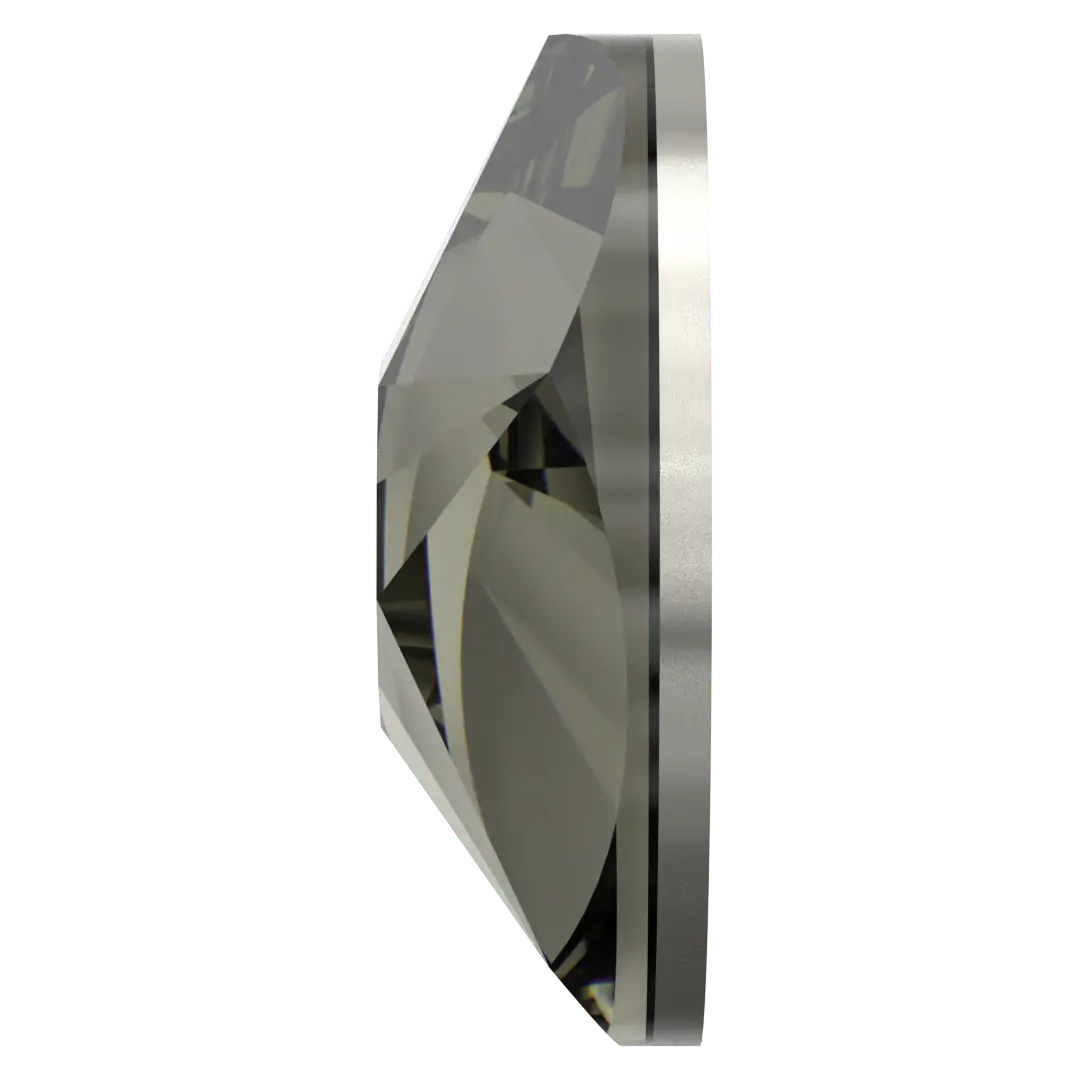 Serinity Flat Back Crystals Non Hotfix Star Rose (2100) Black Diamond - Bluestreak Crystals