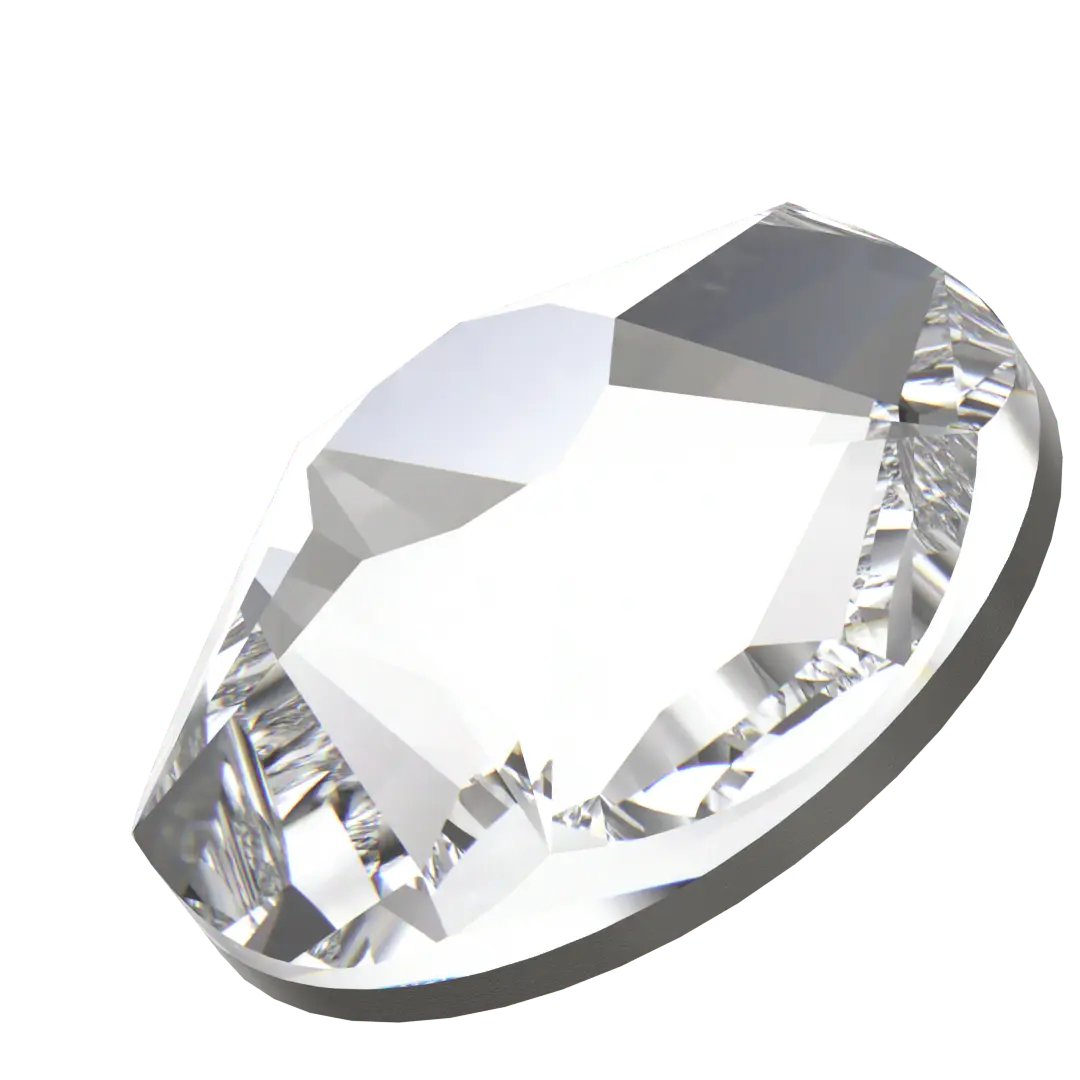 Serinity Flat Back Crystals Non Hotfix Star Rose (2100) Crystal - Bluestreak Crystals