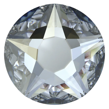 Serinity Flat Back Crystals Non Hotfix Star Rose (2100) Crystal Blue Shade - Bluestreak Crystals