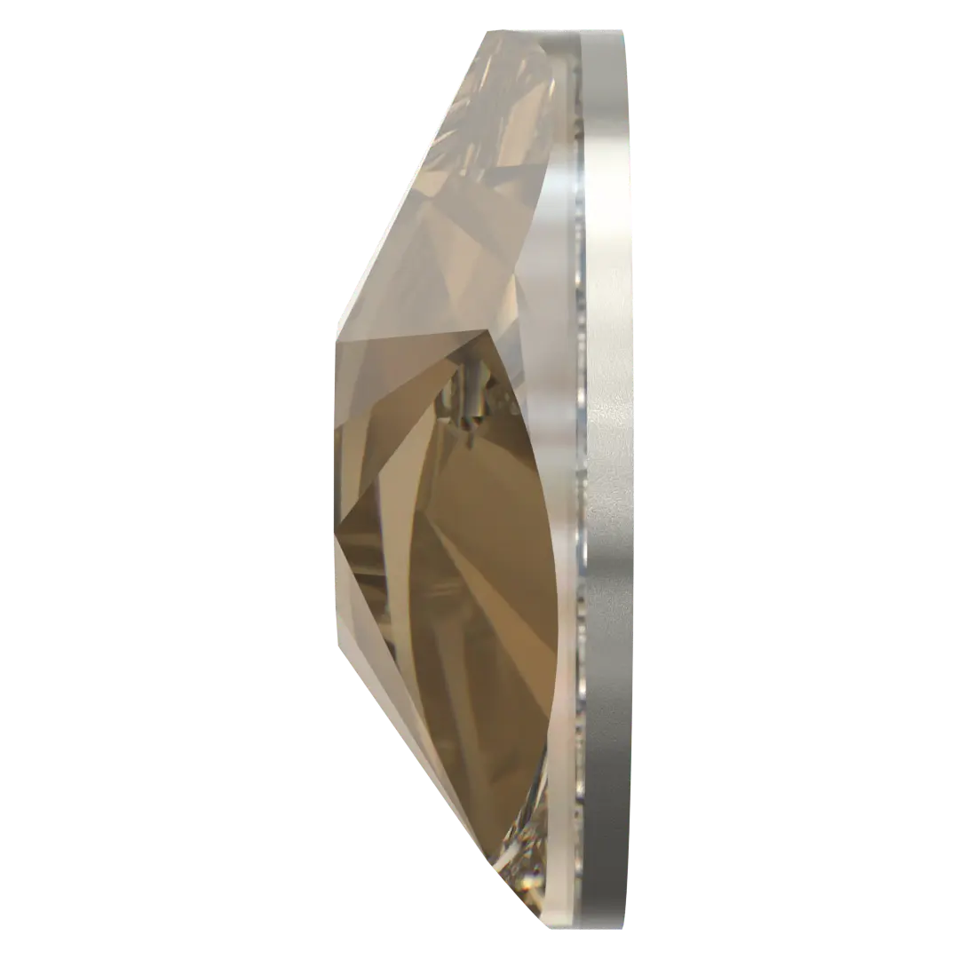 Serinity Flat Back Crystals Non Hotfix Star Rose (2100) Crystal Bronze - Bluestreak Crystals