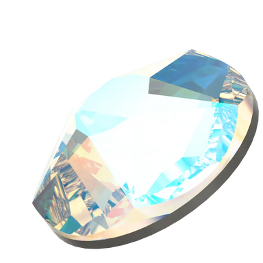 Serinity Flat Back Crystals Non Hotfix Star Rose (2100) Crystal Shimmer - Bluestreak Crystals