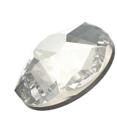 Serinity Flat Back Crystals Non Hotfix Star Rose (2100) Crystal Silver Shade - Bluestreak Crystals