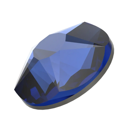 Serinity Flat Back Crystals Non Hotfix Star Rose (2100) Dark Sapphire - Bluestreak Crystals