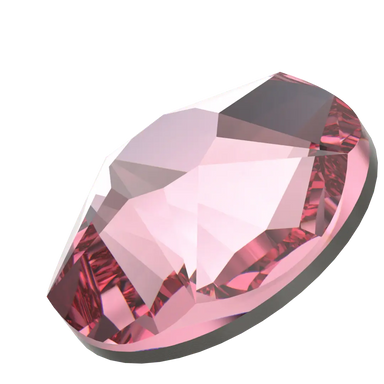 Serinity Flat Back Crystals Non Hotfix Star Rose (2100) Light Rose - Bluestreak Crystals