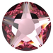 Serinity Flat Back Crystals Non Hotfix Star Rose (2100) Light Rose - Bluestreak Crystals