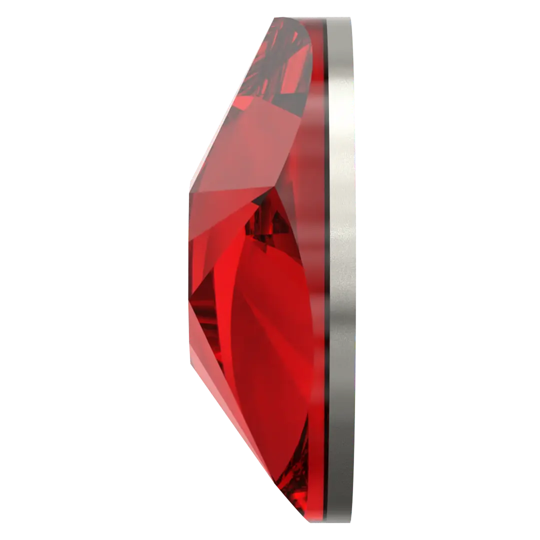 Serinity Flat Back Crystals Non Hotfix Star Rose (2100) Light Siam - Bluestreak Crystals