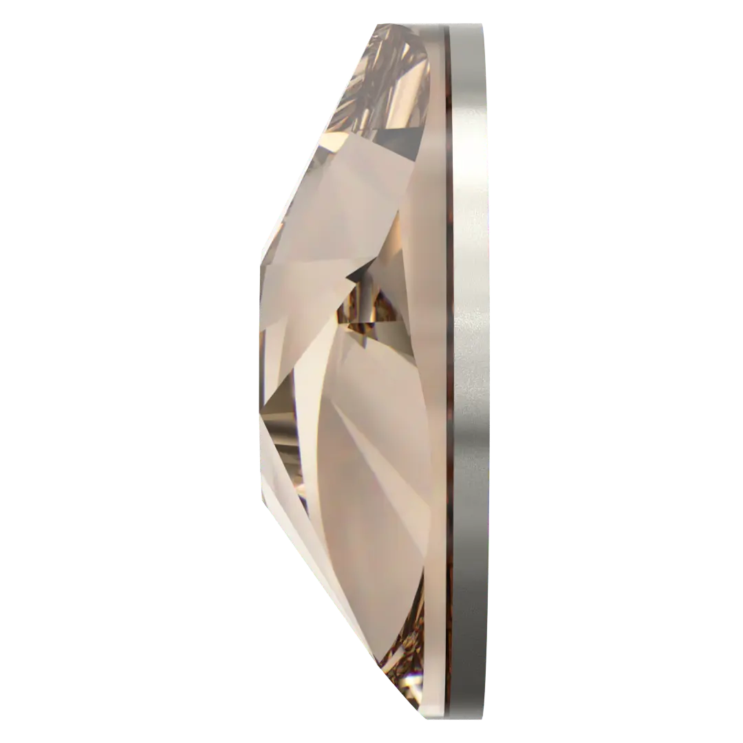 Serinity Flat Back Crystals Non Hotfix Star Rose (2100) Light Silk - Bluestreak Crystals