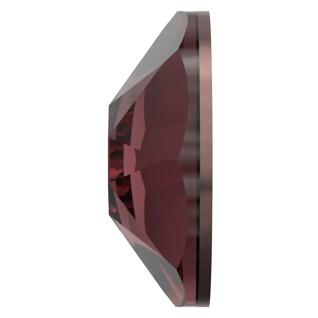 Serinity Hotfix Flat Back Crystals (2000, 2038 & 2078) Burgundy - Bluestreak Crystals