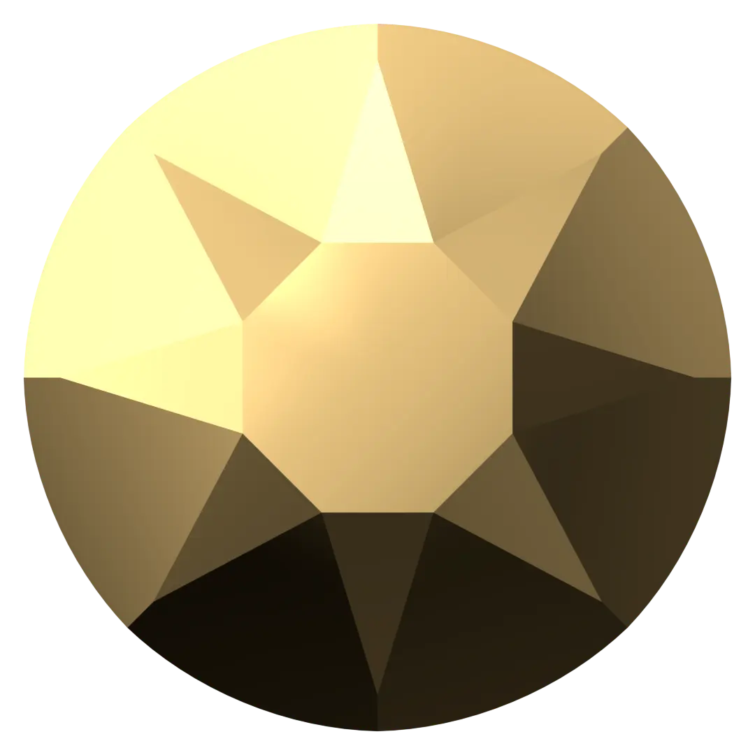 Serinity Hotfix Flat Back Crystals (2000, 2038 & 2078) Crystal Aurum - Bluestreak Crystals