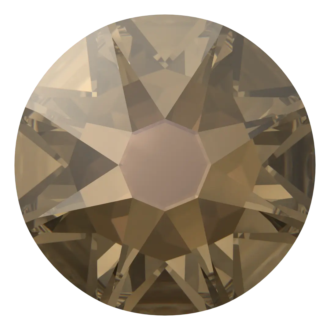 Serinity Hotfix Flat Back Crystals (2000, 2038 & 2078) Crystal Bronze - Bluestreak Crystals