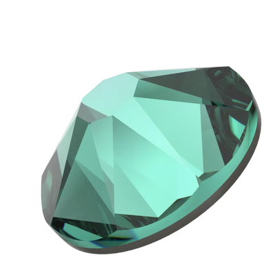 Serinity Hotfix Flat Back Crystals (2000, 2038 & 2078) Crystal Caribbean Green - Bluestreak Crystals