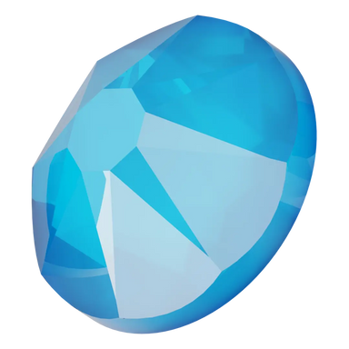 Serinity Hotfix Flat Back Crystals (2000, 2038 & 2078) Crystal Electric Blue Ignite - Bluestreak Crystals