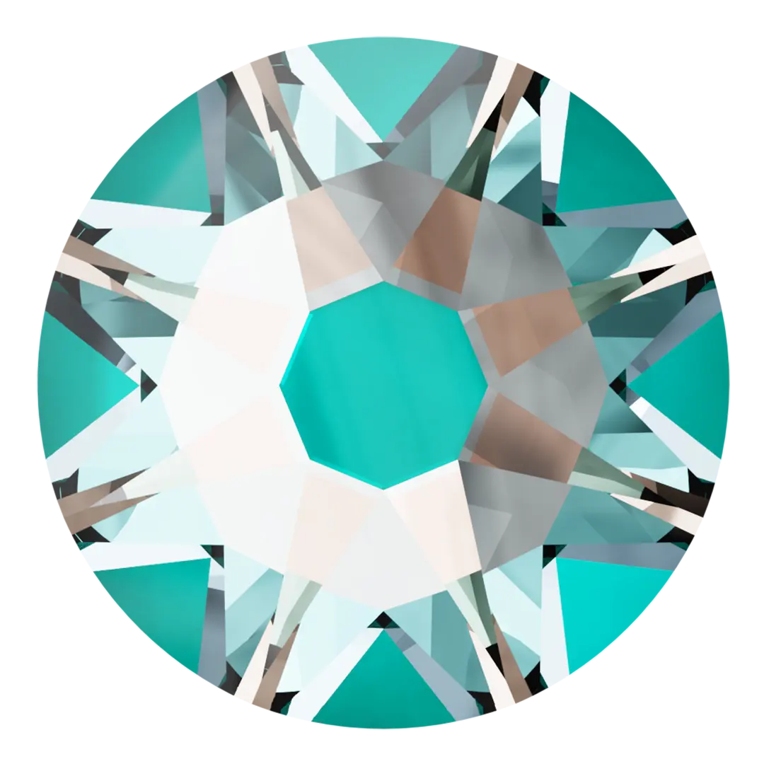 Serinity Hotfix Flat Back Crystals (2000, 2038 & 2078) Crystal Laguna Delite - Bluestreak Crystals