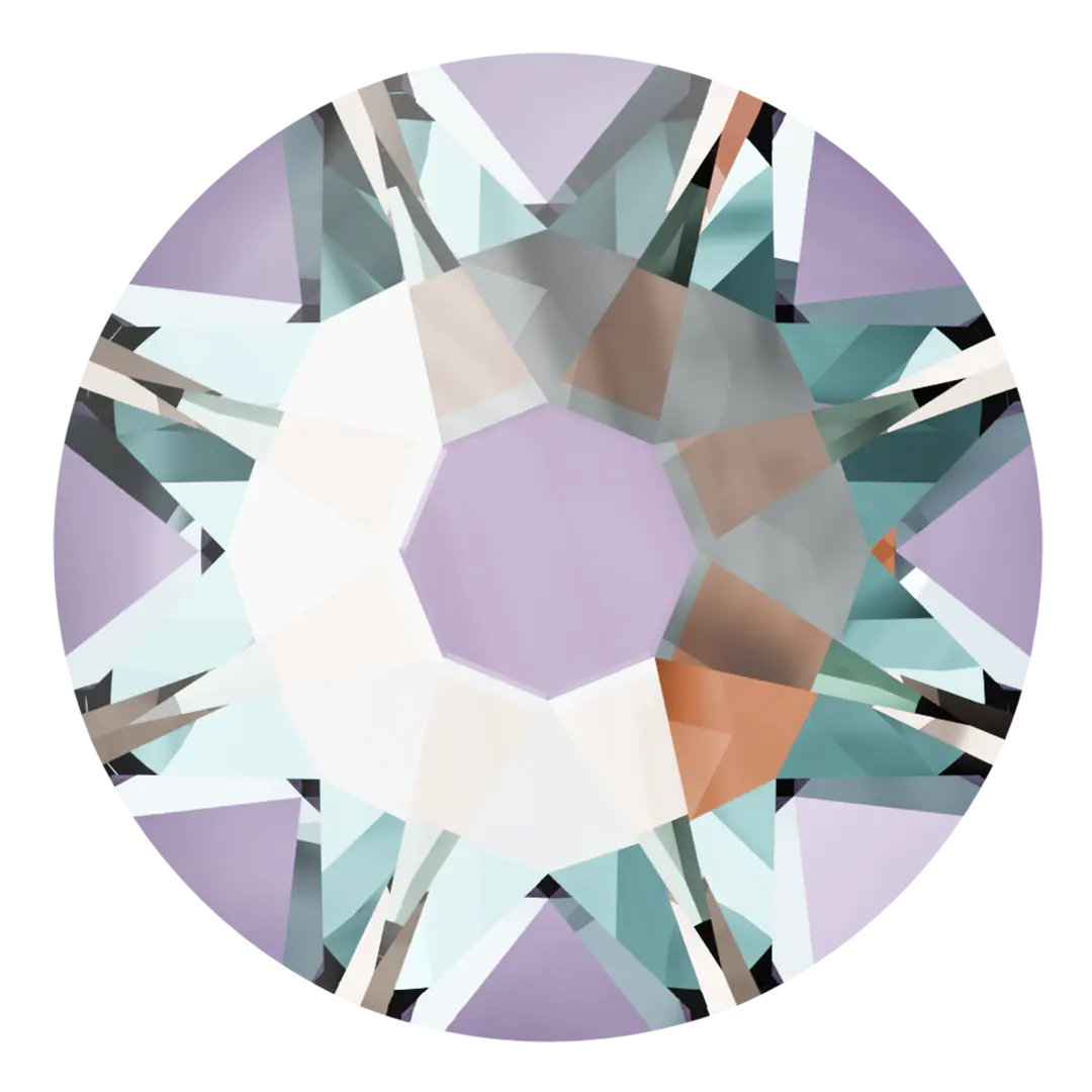 Serinity Hotfix Flat Back Crystals (2000, 2038 & 2078) Crystal Lavender Delite - Bluestreak Crystals
