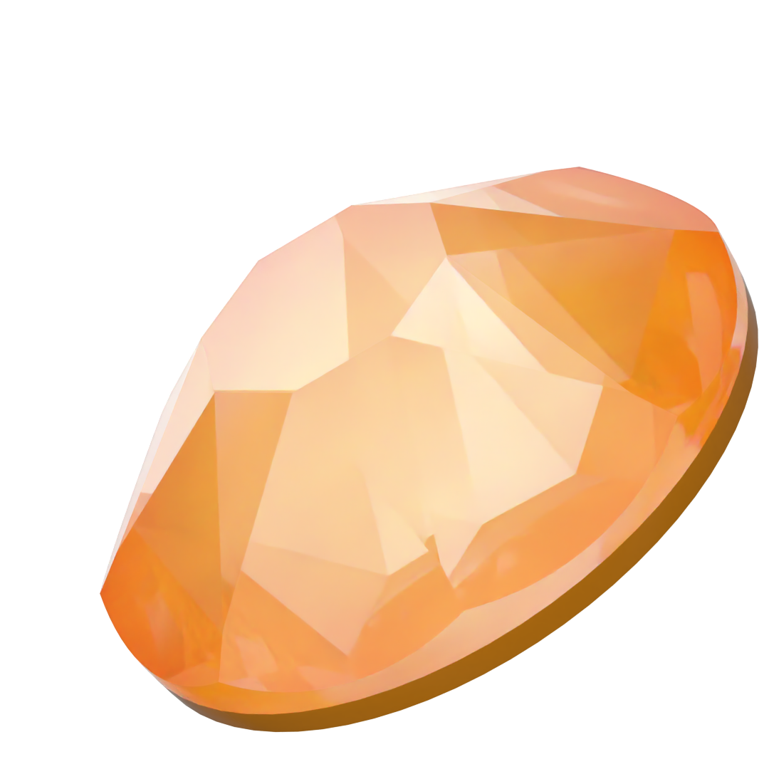 Serinity Hotfix Flat Back Crystals (2000, 2038 & 2078) Crystal Mango Ignite - Bluestreak Crystals