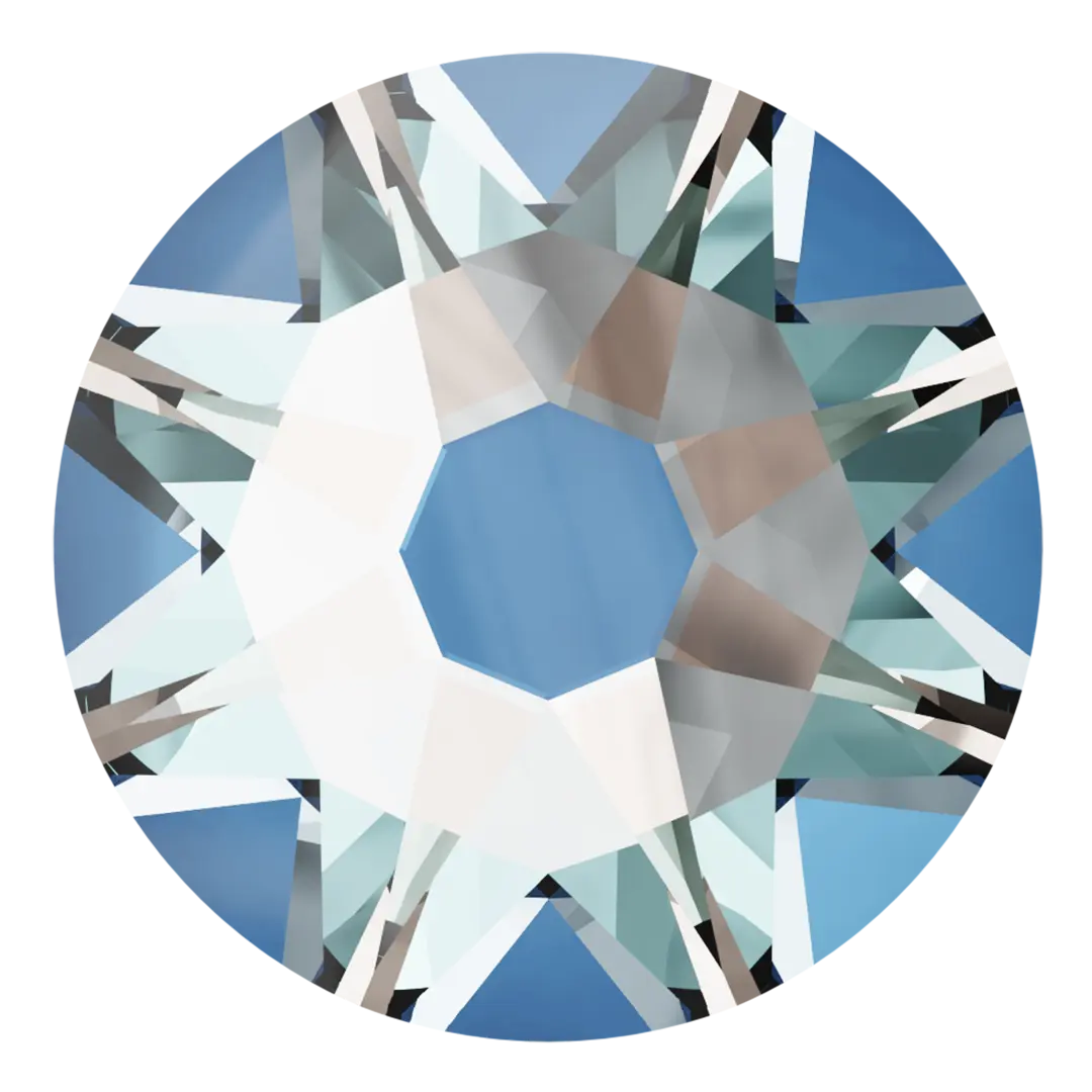 Serinity Hotfix Flat Back Crystals (2000, 2038 & 2078) Crystal Ocean Delite - Bluestreak Crystals
