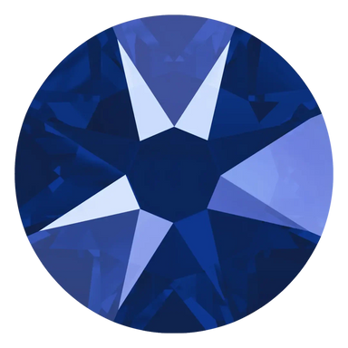 Serinity Hotfix Flat Back Crystals (2000, 2038 & 2078) Crystal Royal Blue Delite - Bluestreak Crystals