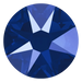 Serinity Hotfix Flat Back Crystals (2000, 2038 & 2078) Crystal Royal Blue Delite - Bluestreak Crystals