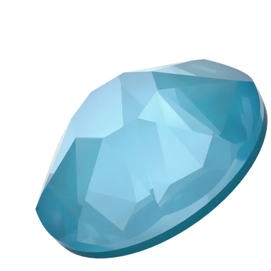 Serinity Hotfix Flat Back Crystals (2000, 2038 & 2078) Crystal Teal Ignite - Bluestreak Crystals