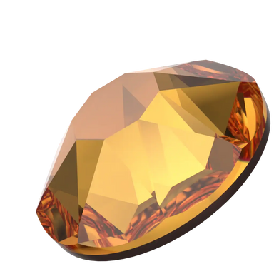 Serinity Hotfix Flat Back Crystals (2000, 2038 & 2078) Dark Orange - Bluestreak Crystals