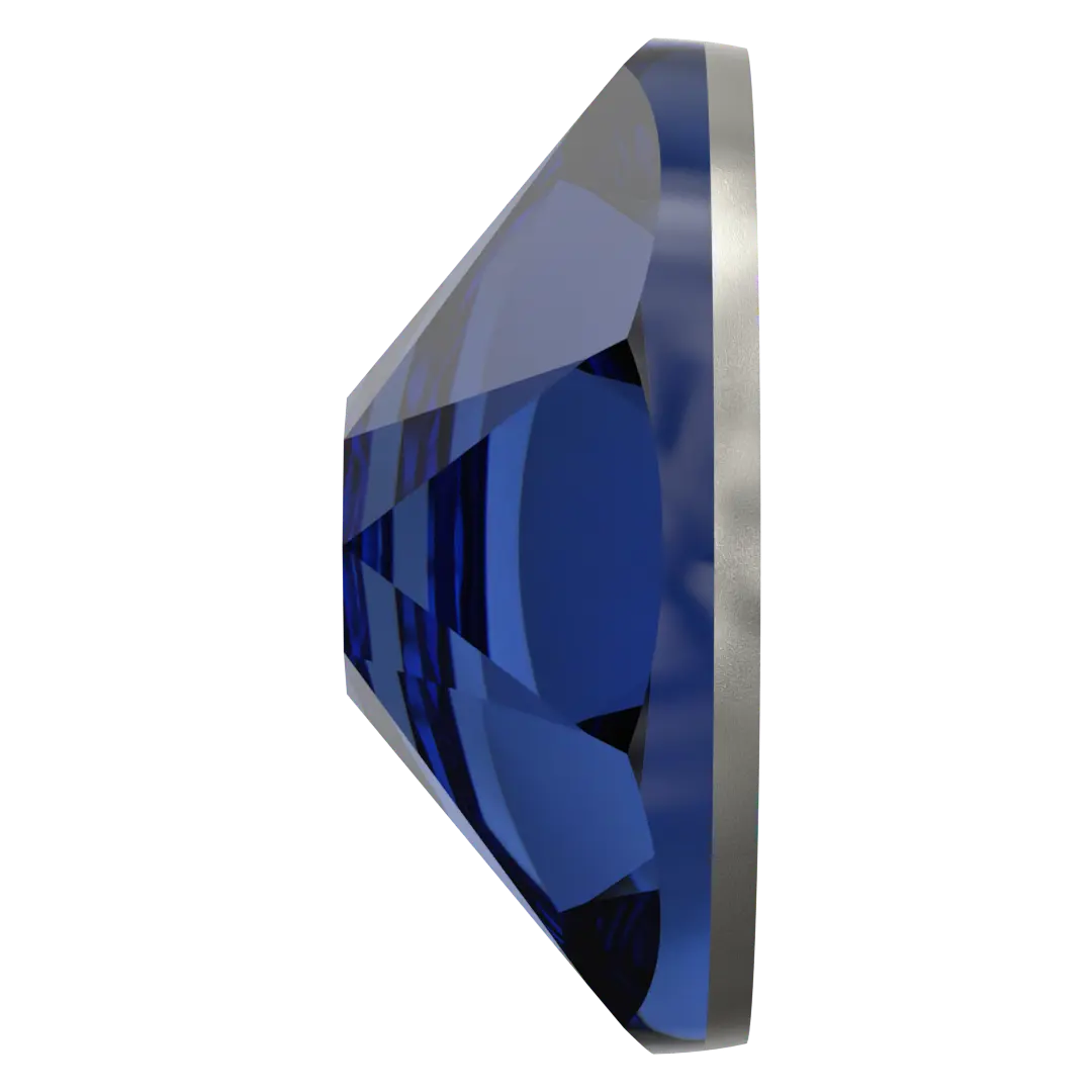 Serinity Hotfix Flat Back Crystals (2000, 2038 & 2078) Dark Sapphire - Bluestreak Crystals