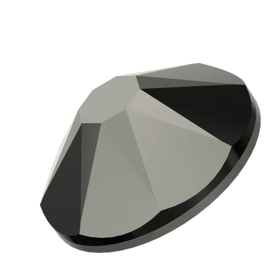 Serinity Hotfix Flat Back Crystals (2000, 2038 & 2078) Jet Transparent - Bluestreak Crystals