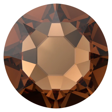 Serinity Hotfix Flat Back Crystals (2000, 2038 & 2078) Smoked Topaz - Bluestreak Crystals