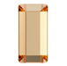 Serinity Hotfix Flat Back Crystals Baguette (2510) Crystal Golden Shadow - Bluestreak Crystals